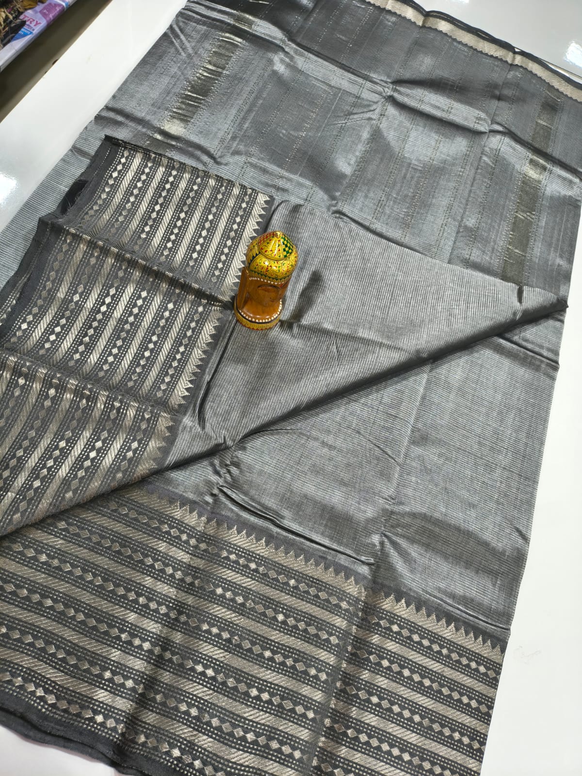 Mangalagiri Handloom Pattu Sarees with Rudraksha border collection