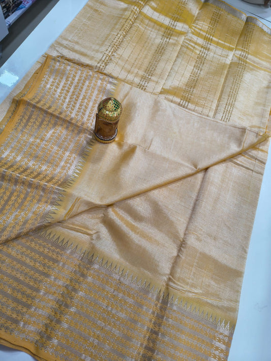 Mangalagiri Handloom Pattu Sarees with Rudraksha border collection