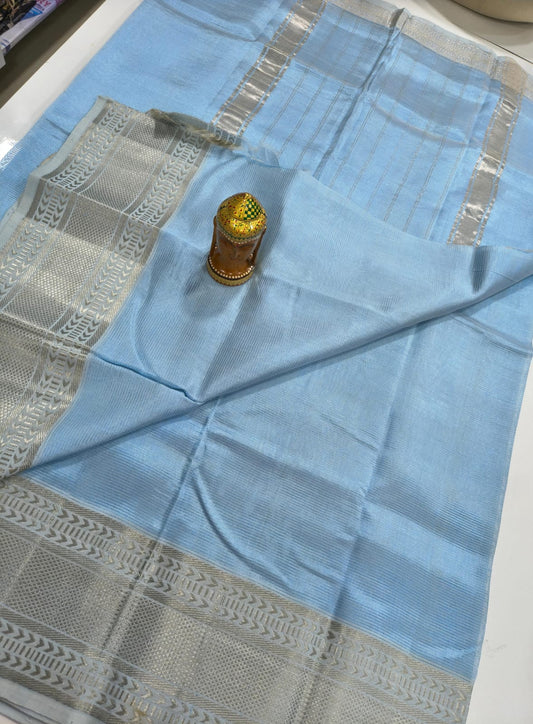 Mangalagiri Handloom Pattu Sarees with Rudraksha border collection