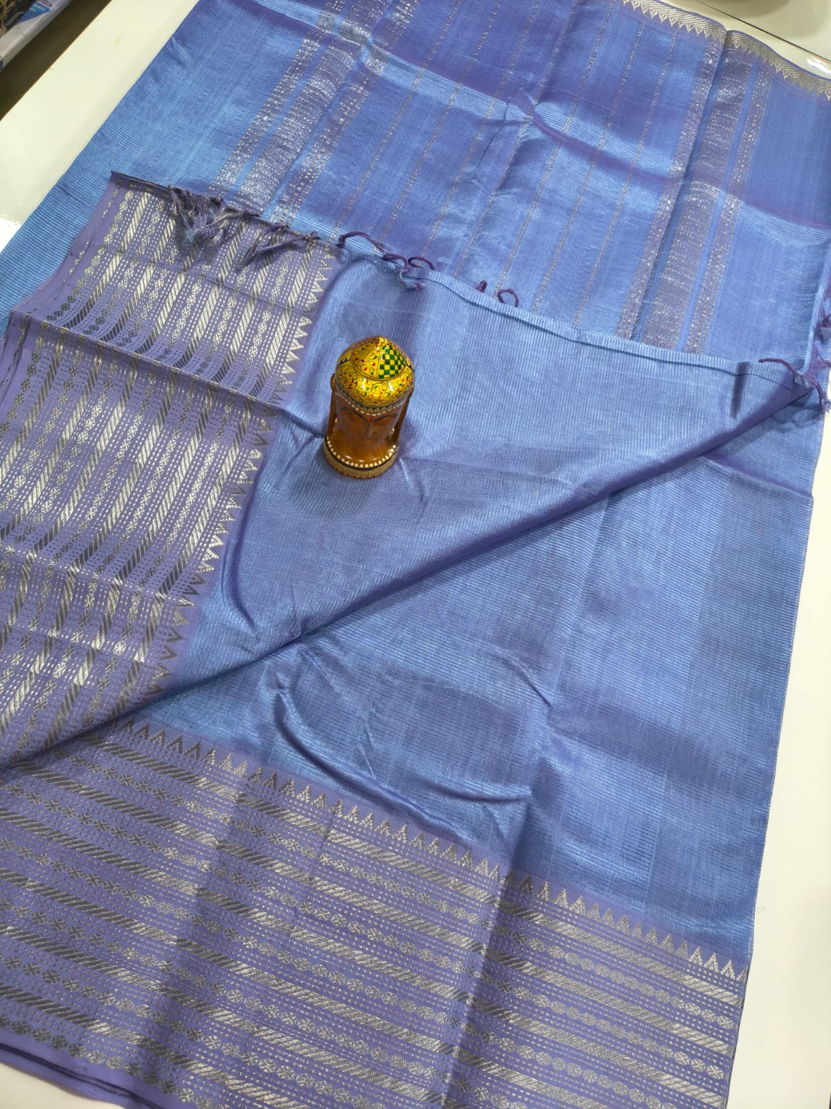 Mangalagiri Handloom Pattu Sarees with Rudraksha border collection