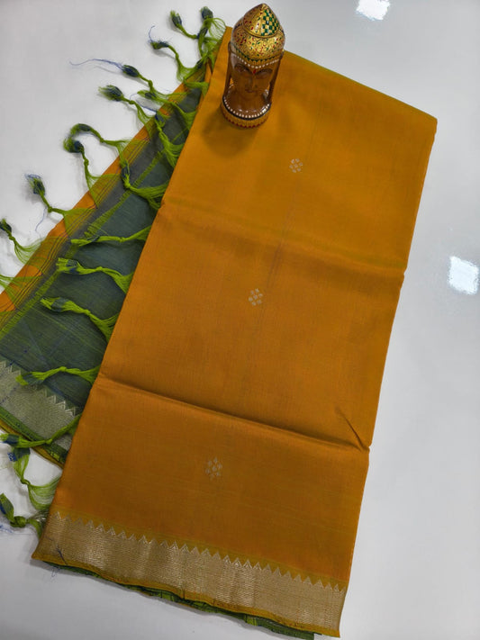 Mangalagiri Handloom Pattu Sarees with Small butta collection