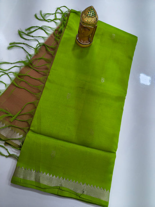 Mangalagiri Handloom Pattu Sarees with Small butta collection