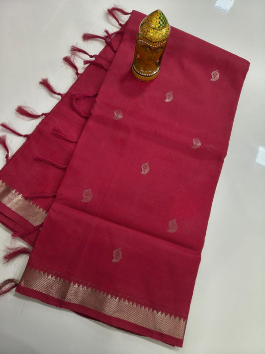 Mangalagiri Handloom Pattu Sarees with Small butta collection
