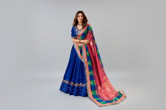 Semi Stitched Lehanga Choli