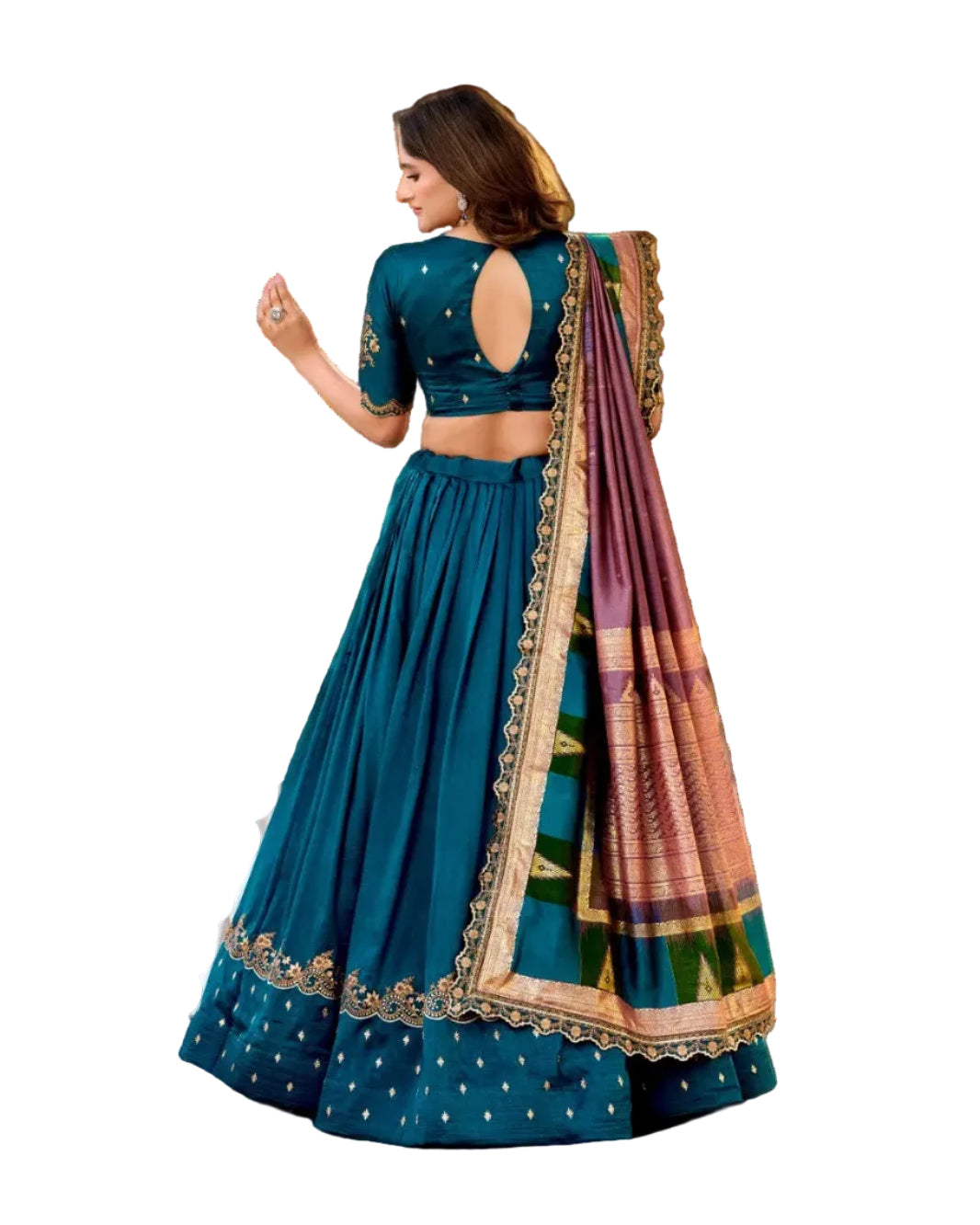 Semi Stitched Lehanga Choli