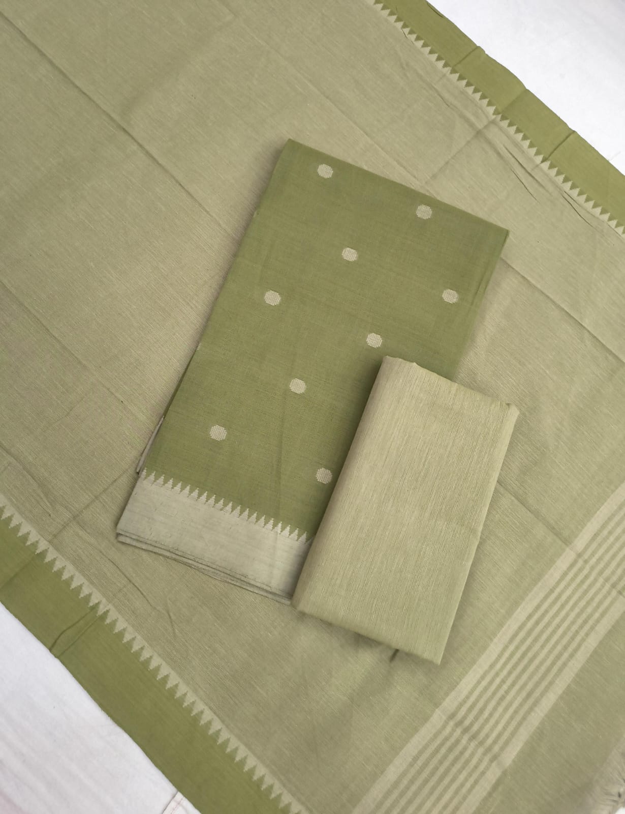 Mangalagiri cotton butta dress materials collection