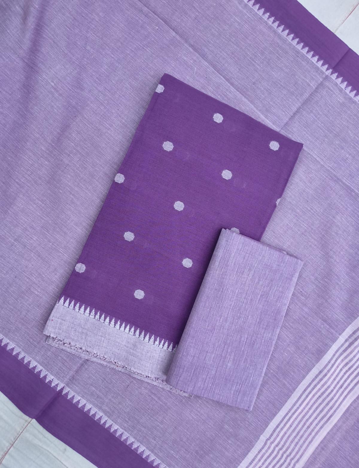 Mangalagiri cotton butta dress materials collection