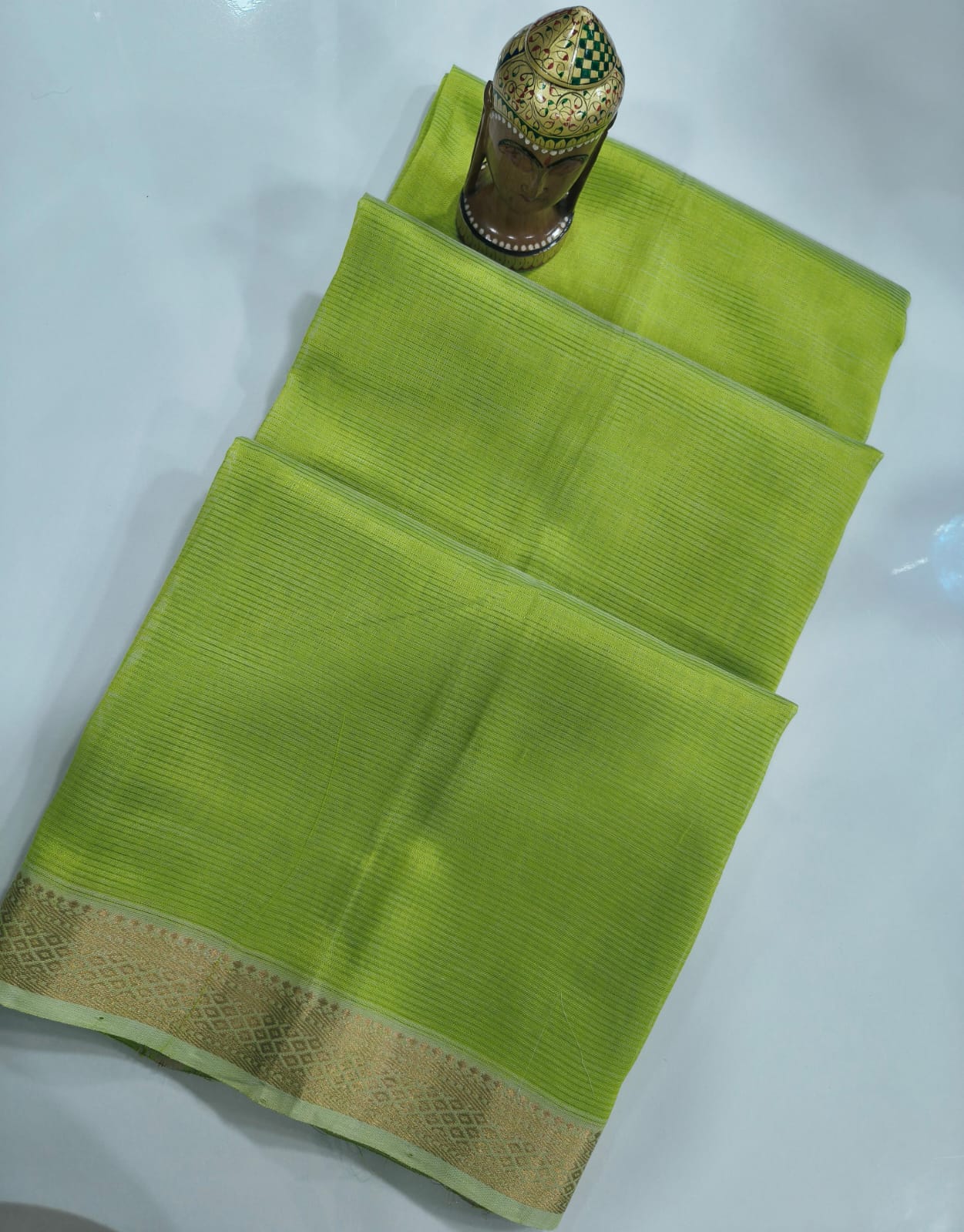 Mangalagiri Handloom Pattu Sarees with nizam border