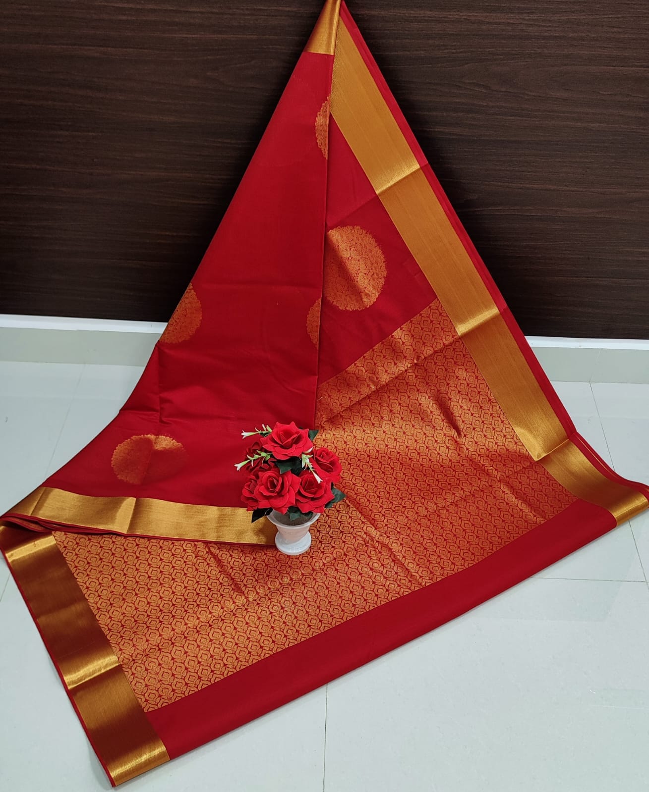 Chanderi Kuppadam Silk Cotton Sarees