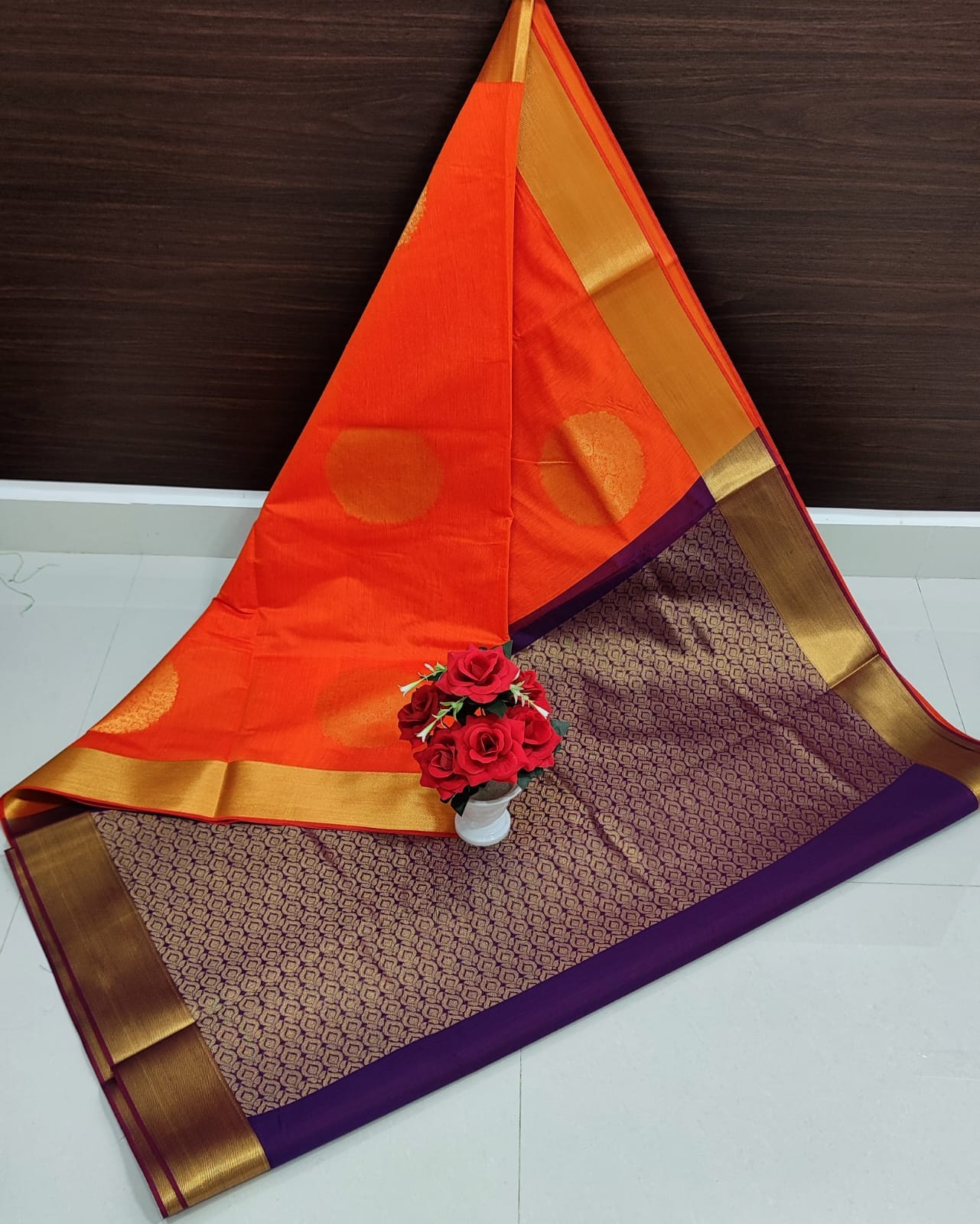 Chanderi Kuppadam Silk Cotton Sarees