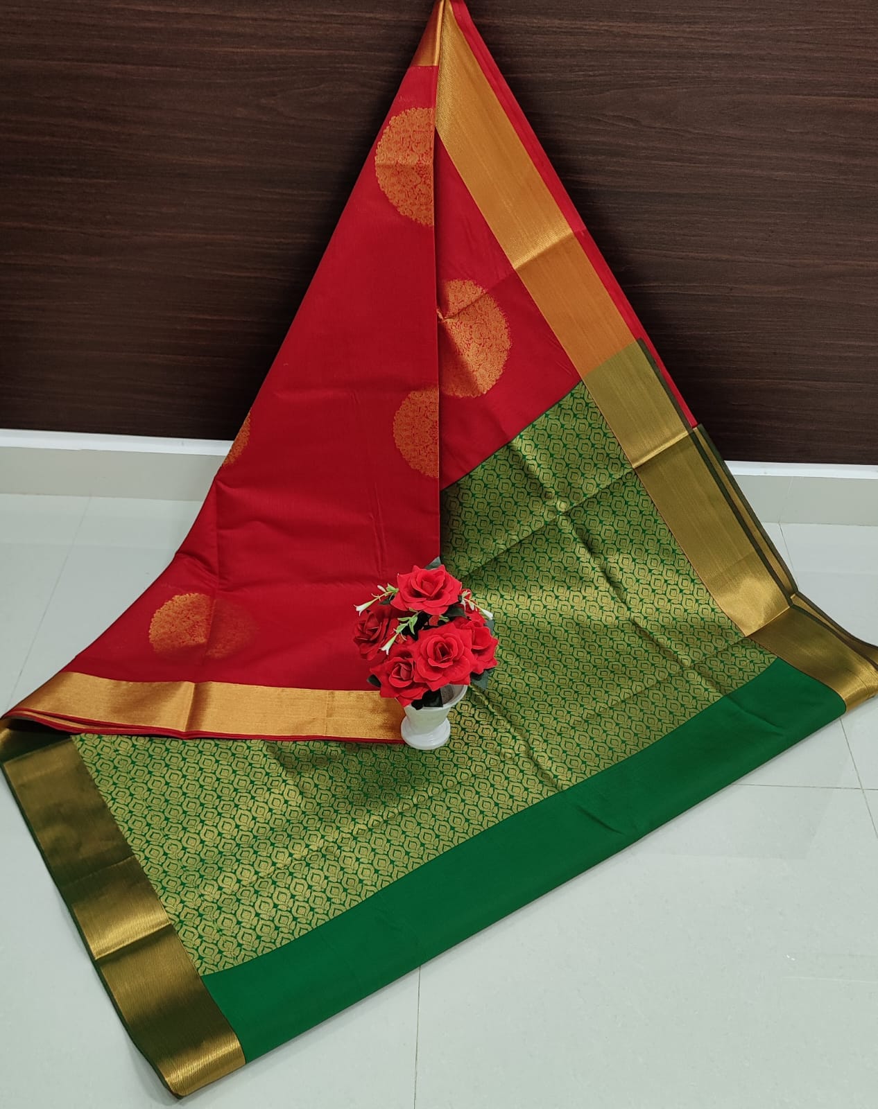 Chanderi Kuppadam Silk Cotton Sarees