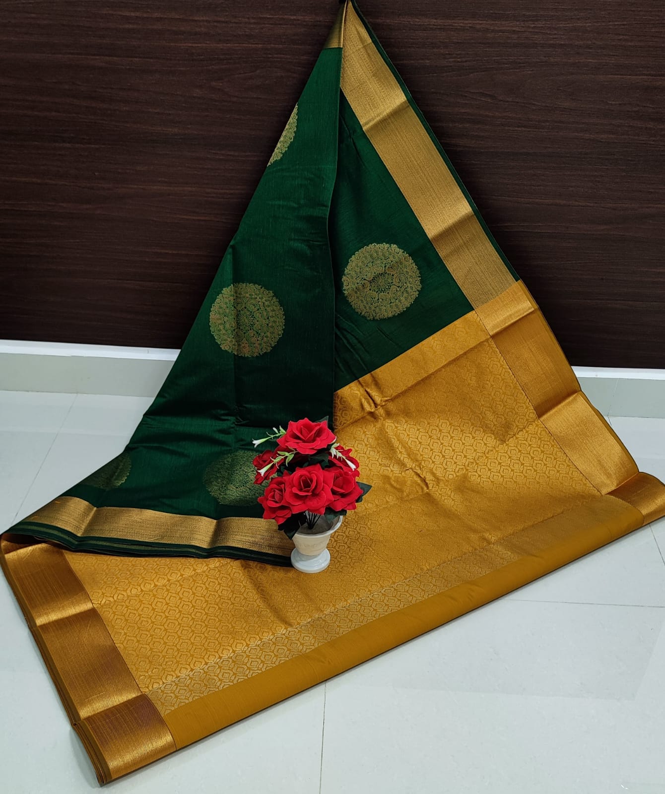 Chanderi Kuppadam Silk Cotton Sarees