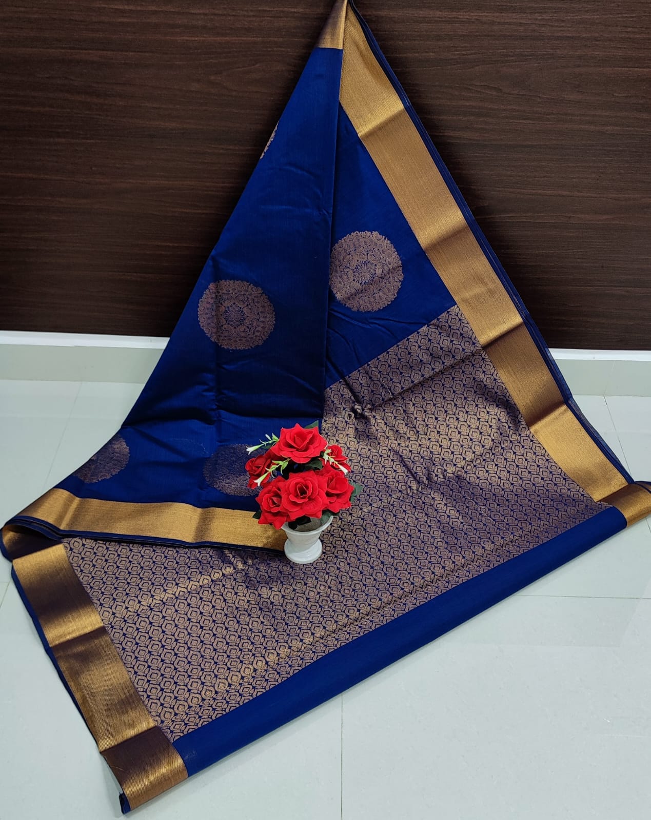 Chanderi Kuppadam Silk Cotton Sarees