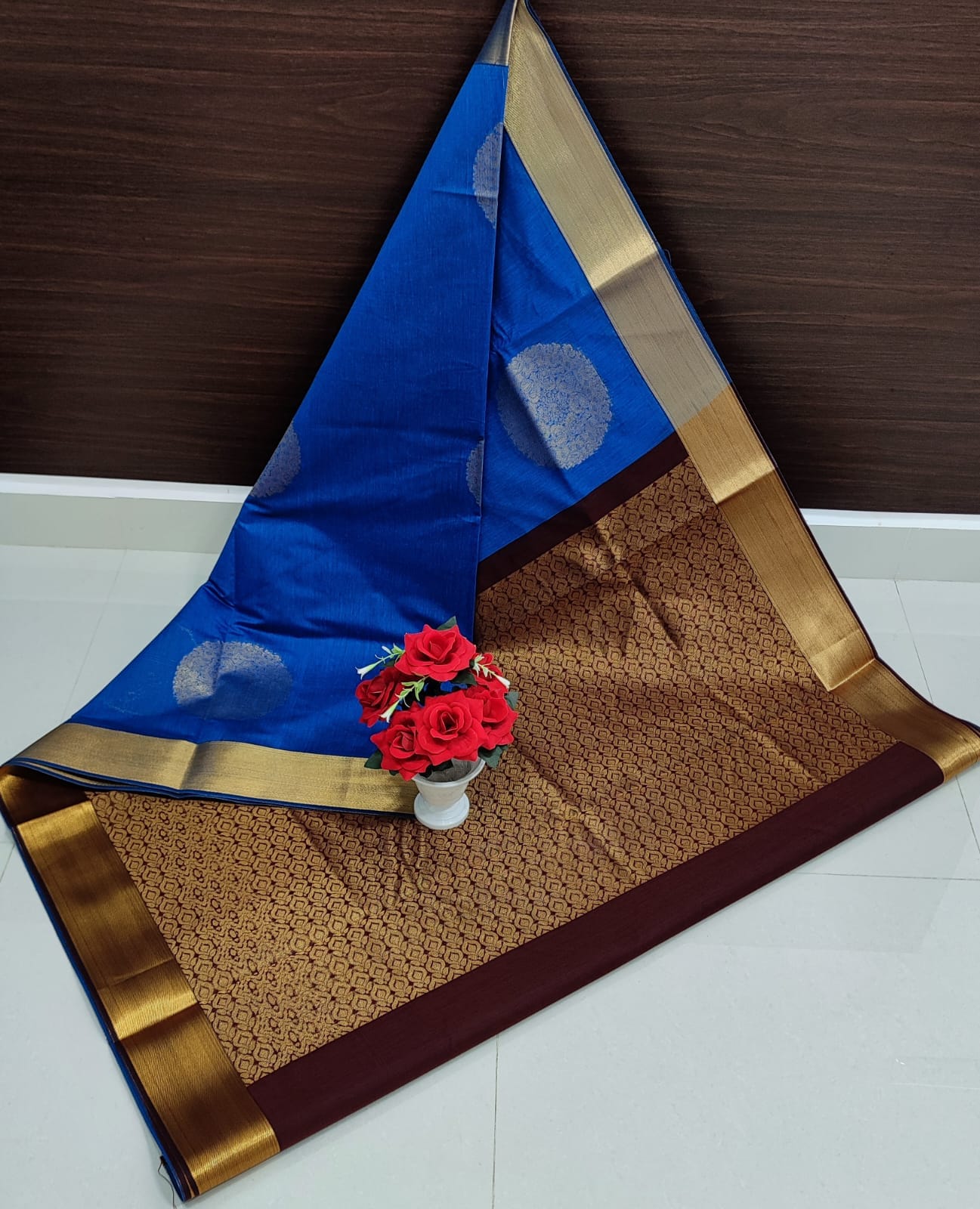 Chanderi Kuppadam Silk Cotton Sarees