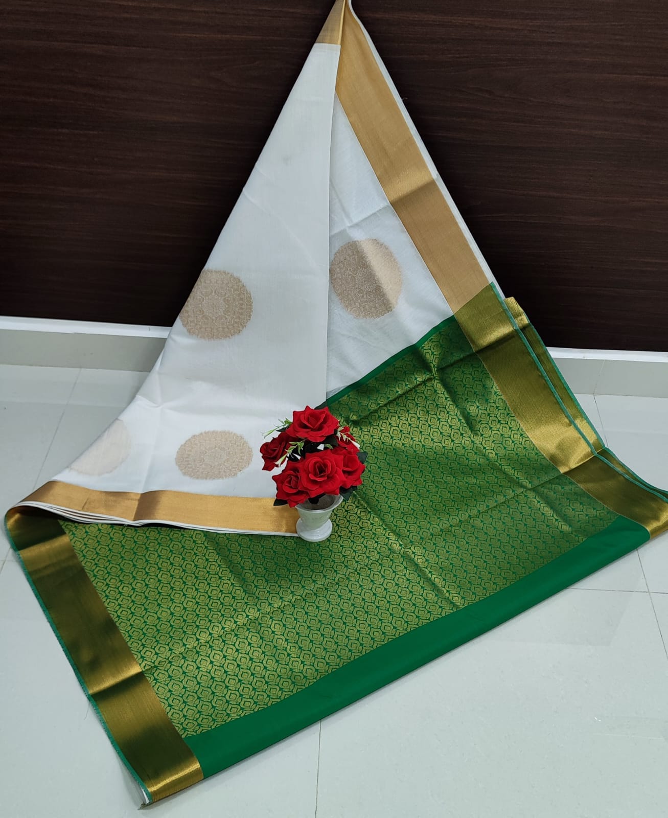 Chanderi Kuppadam Silk Cotton Sarees