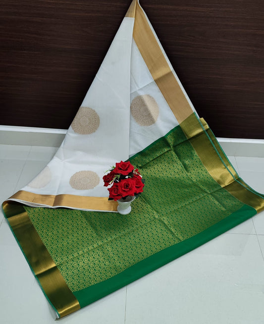 Chanderi Kuppadam Silk Cotton Sarees