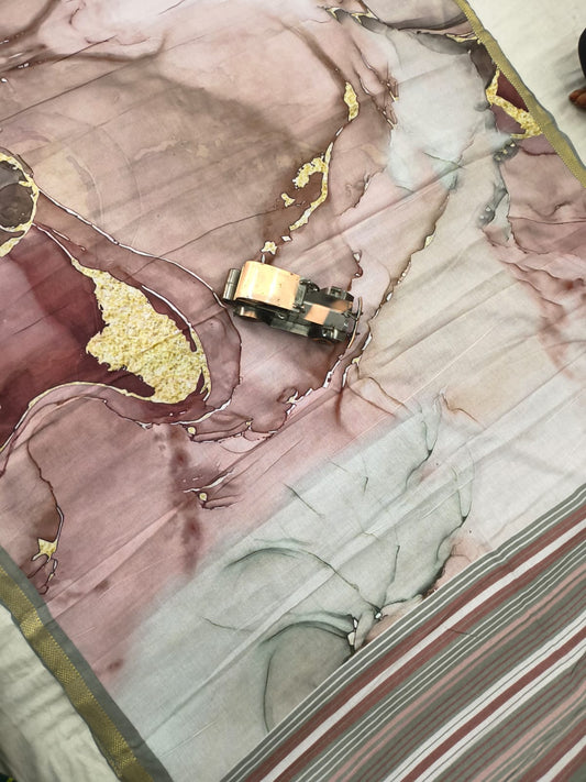 Mangalagiri Handloom Mythology print Sarees collection