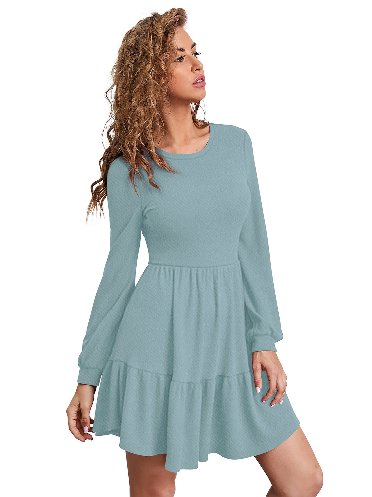 Western Wear Dress  Knitting Pista Solid Np D 1039 Pista