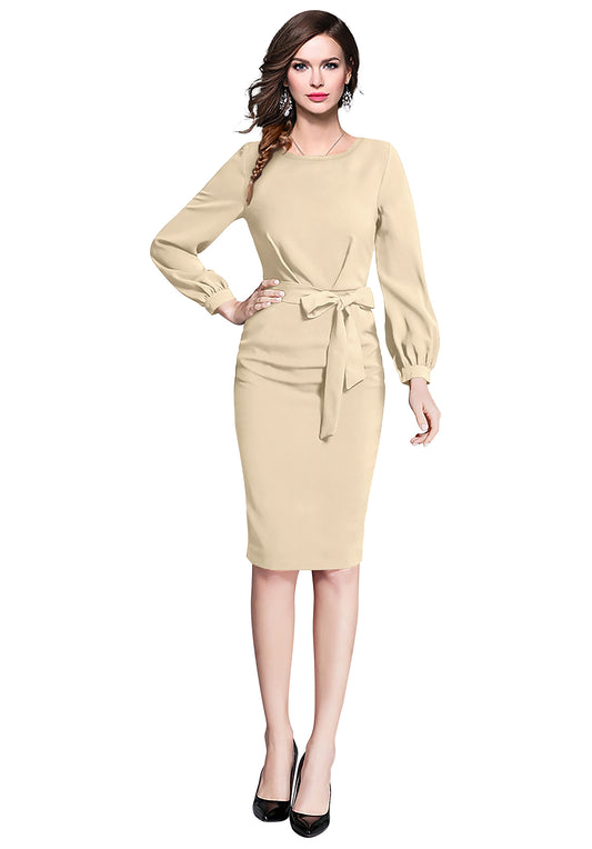 Western Wear Dress  Knitting Chiku  Solid Np D 1297 Chiku