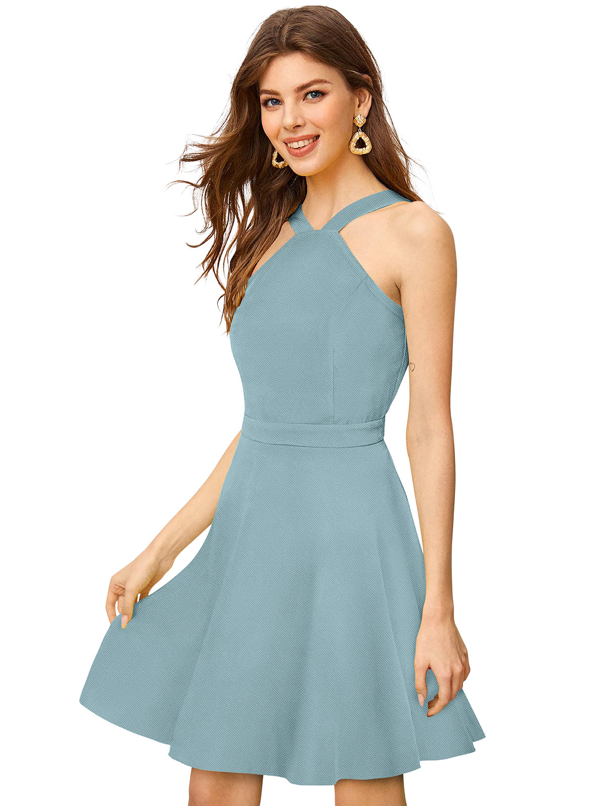 Western Wear Dress  Knitting Pista  Solid Np D 1309 Pista