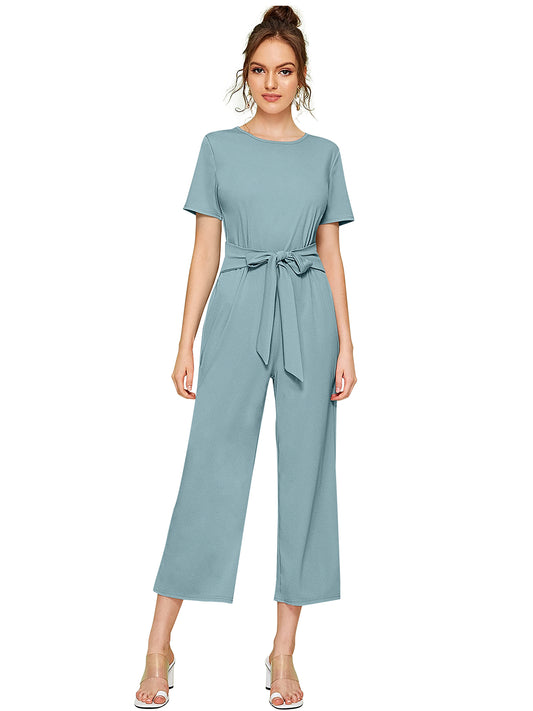 Western Wear Jumpsuit  Knitting Pista  Solid Np D 1329 Pista