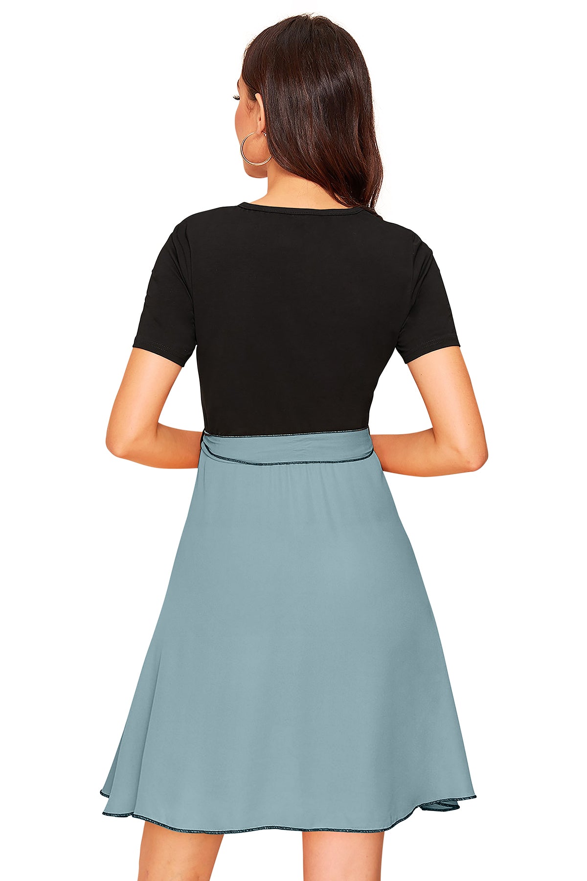 Western Wear Dress  Knitting Pista Solid Np D 819 Pista