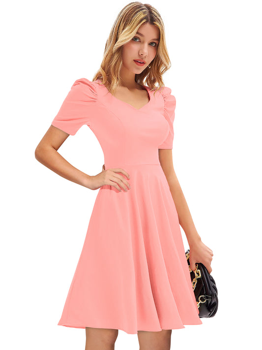 Western Wear Dress  Knitting Peach Solid Np D 976 Peach