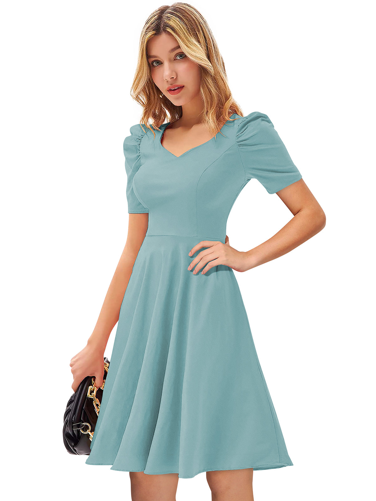 Western Wear Dress  Knitting Pista Solid Np D 979 Pista