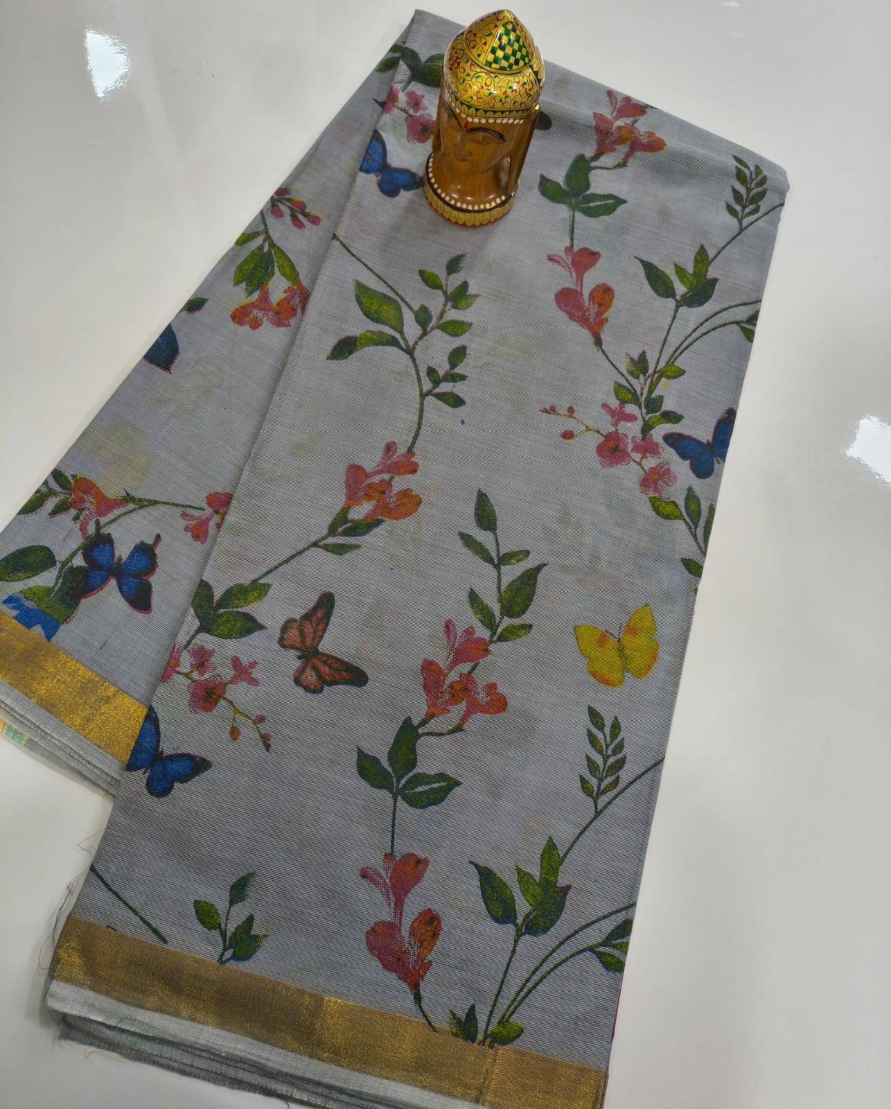 Mangalagiri Handloom Kalamkari Cotton Sarees collection