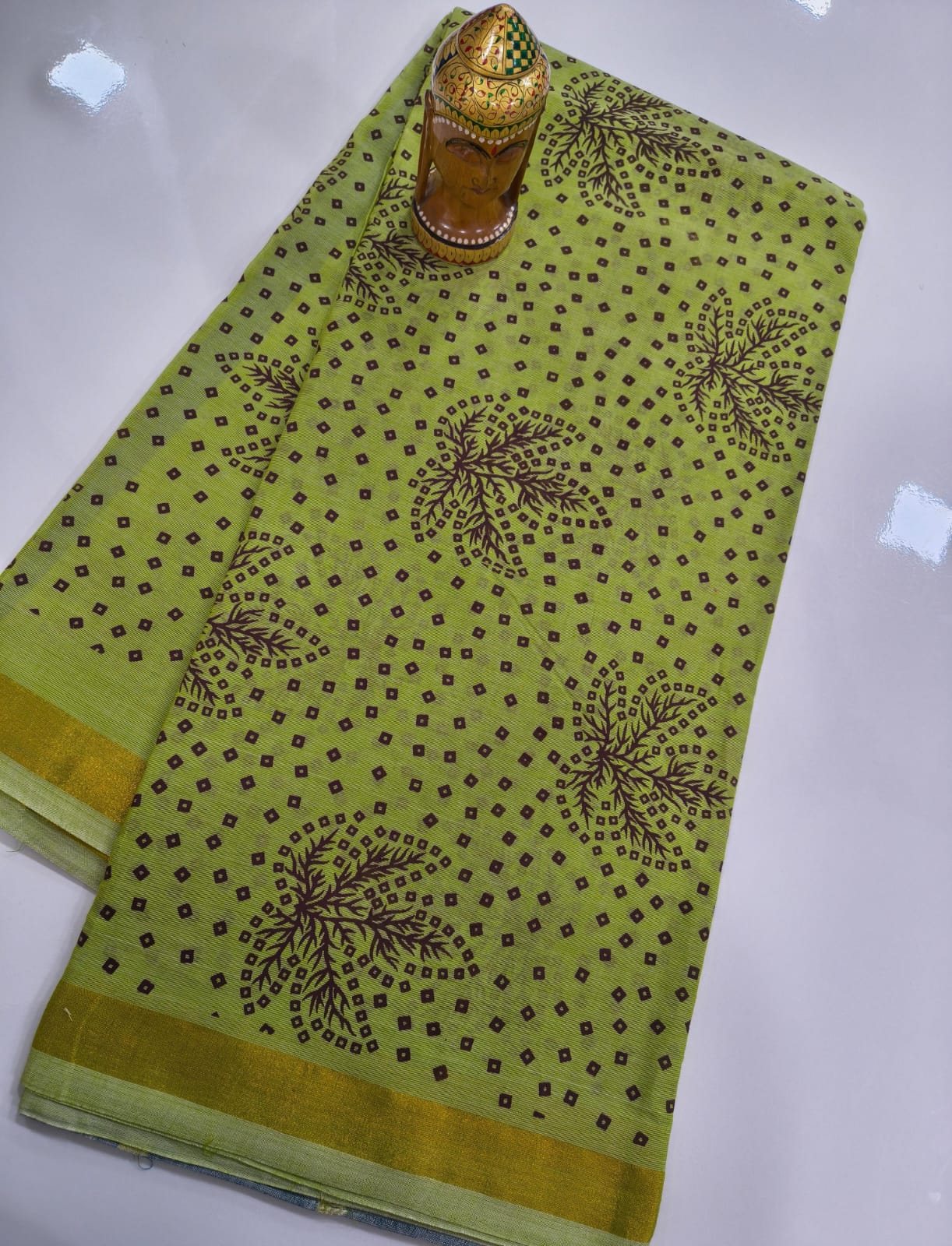 Mangalagiri Handloom Kalamkari Cotton Sarees collection