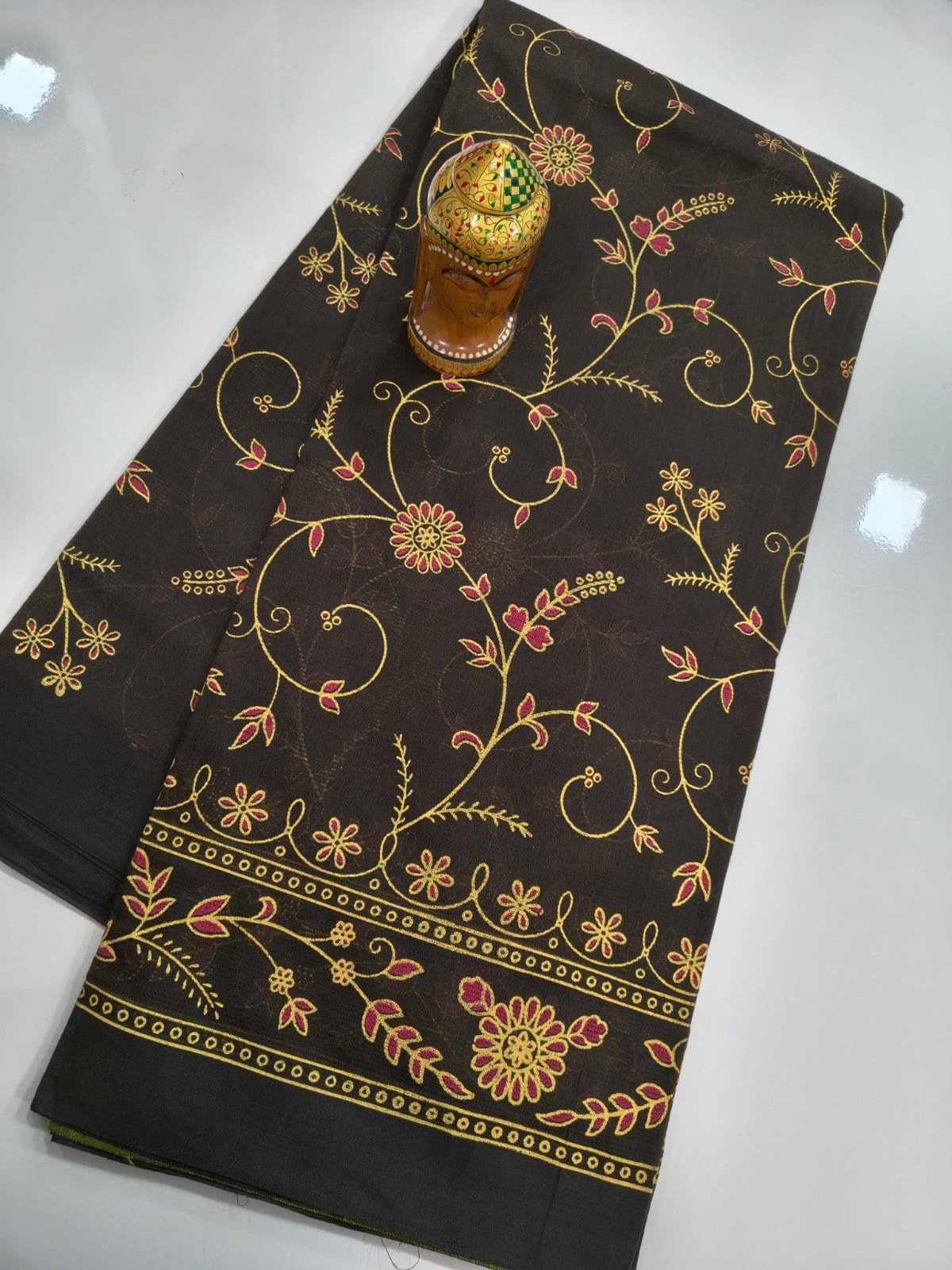 Mangalagiri Handloom Kalamkari Cotton Sarees collection