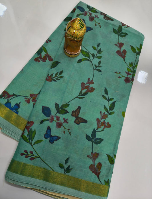 Mangalagiri Handloom Kalamkari Cotton Sarees collection