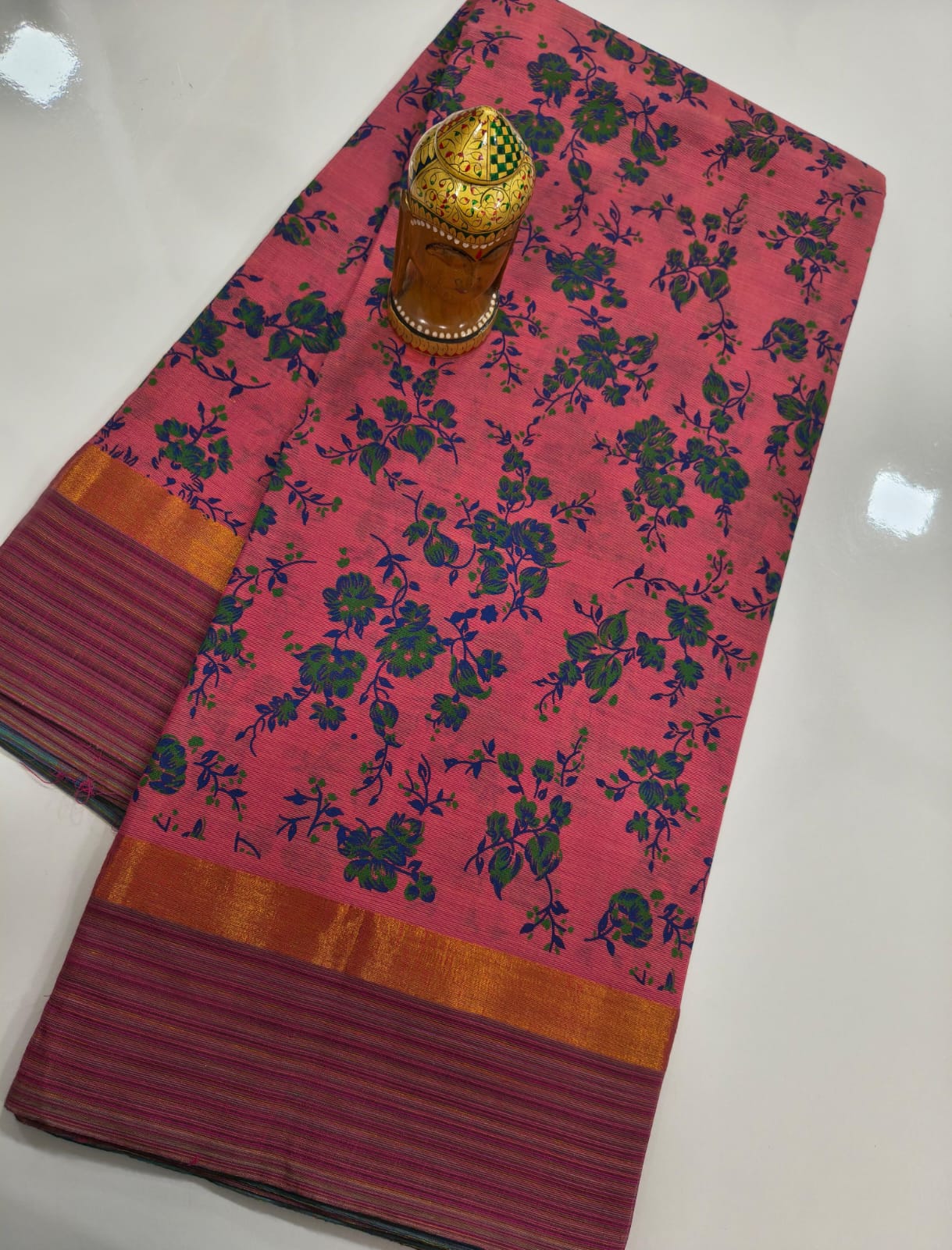 Mangalagiri Handloom Kalamkari Cotton Sarees collection