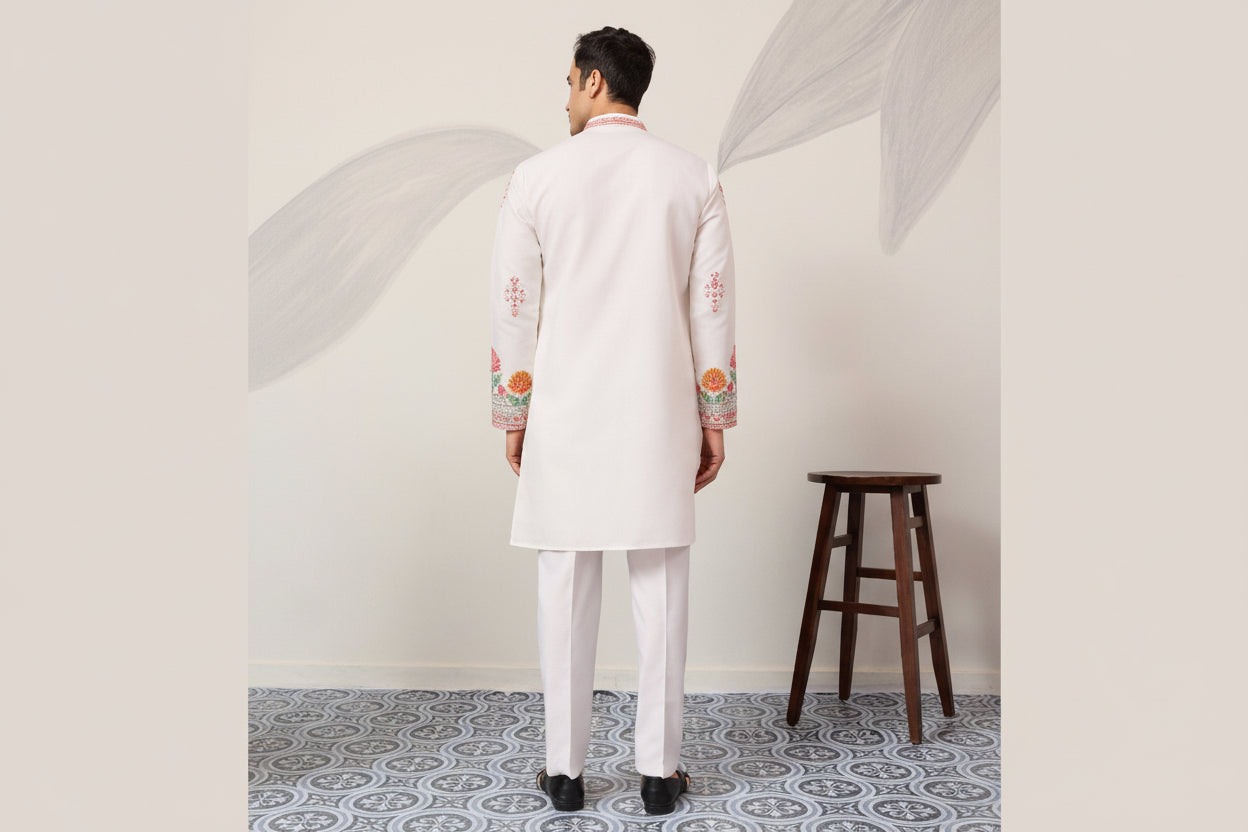 Party wear Embroidered only Kurta