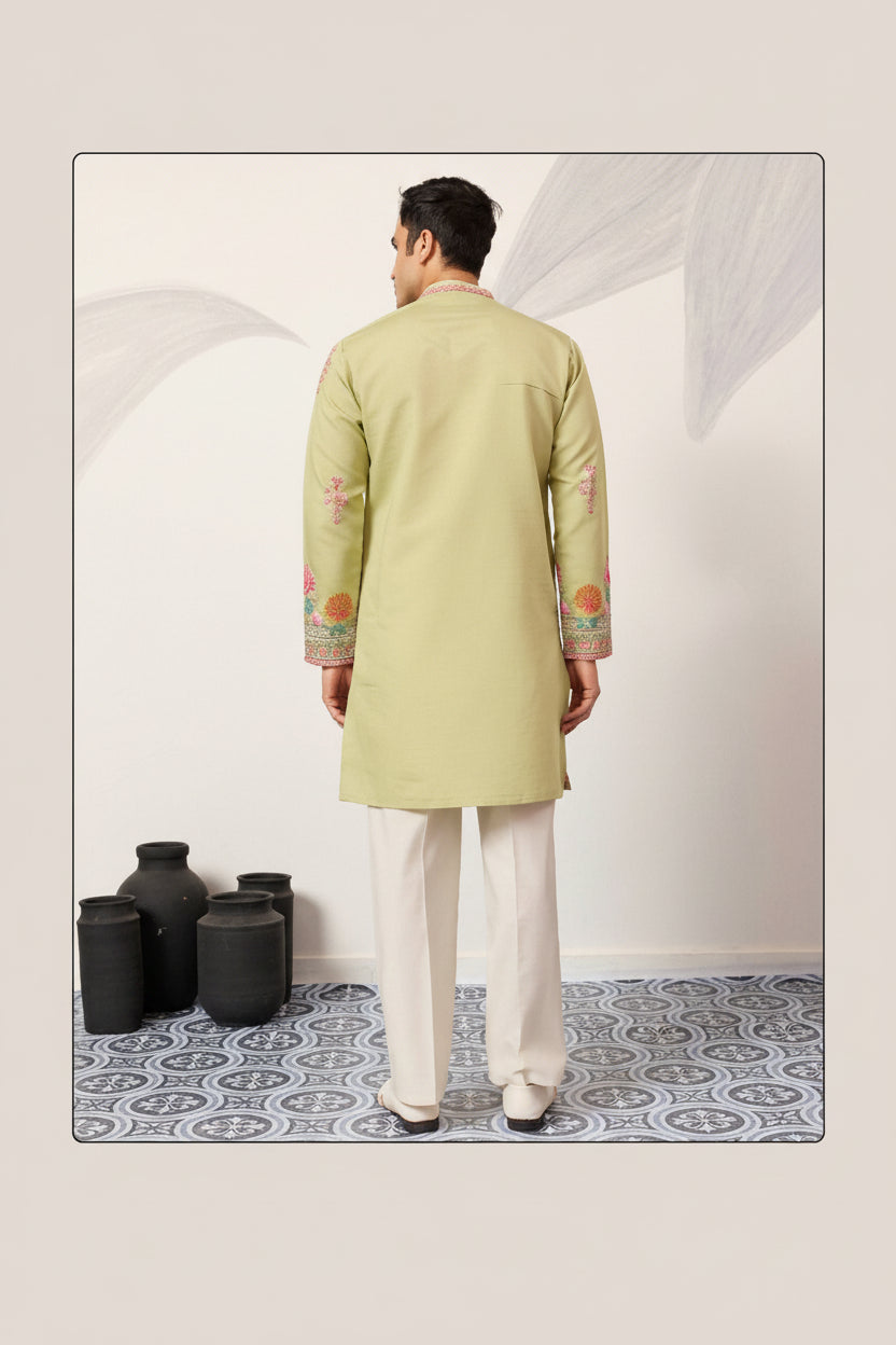 Party wear Embroidered only Kurta