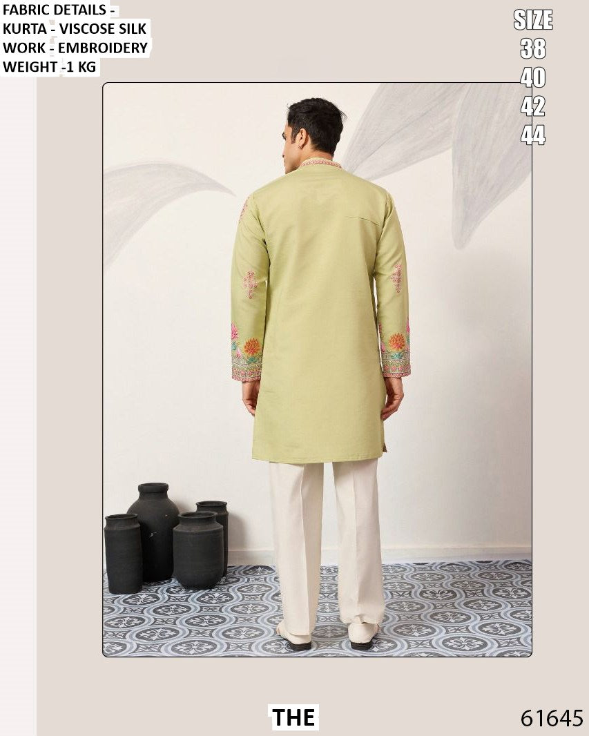 Party wear Embroidered only Kurta