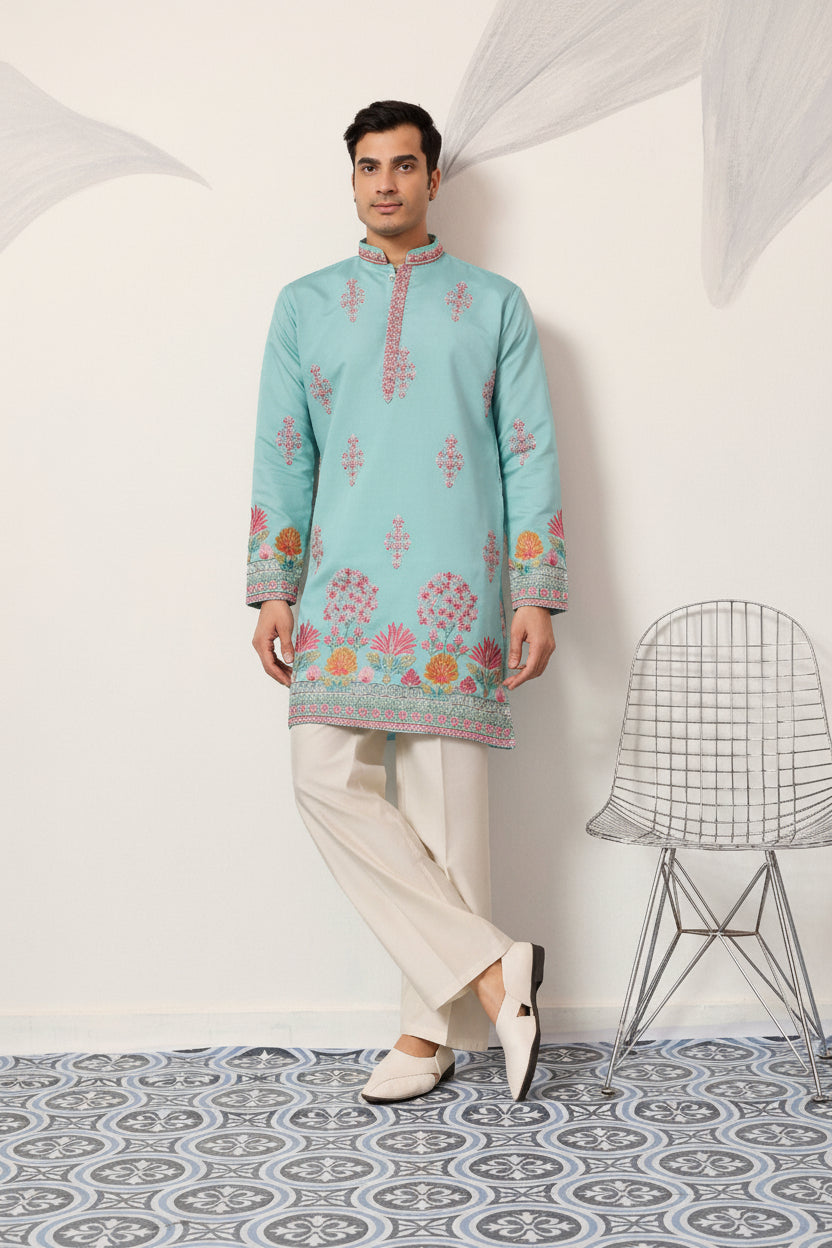 Party wear Embroidered only Kurta