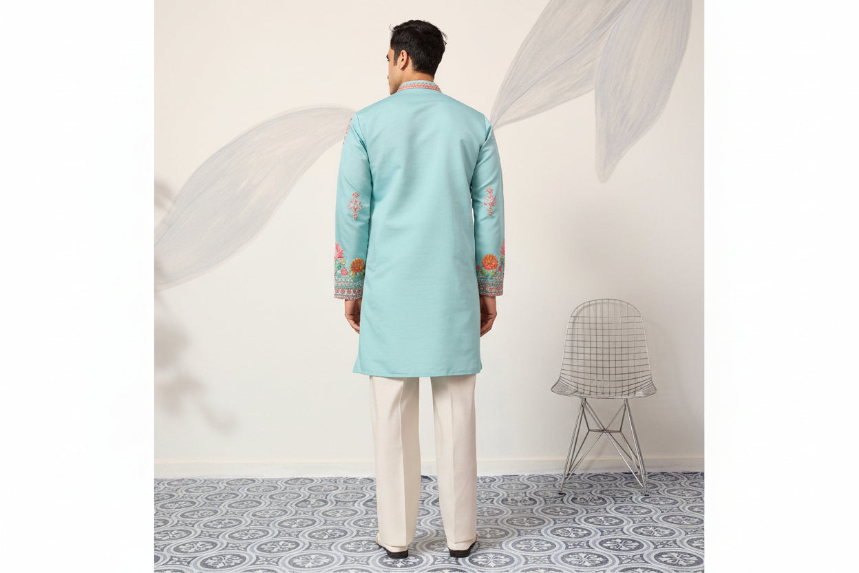 Party wear Embroidered only Kurta