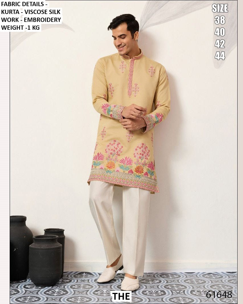 Party wear Embroidered only Kurta