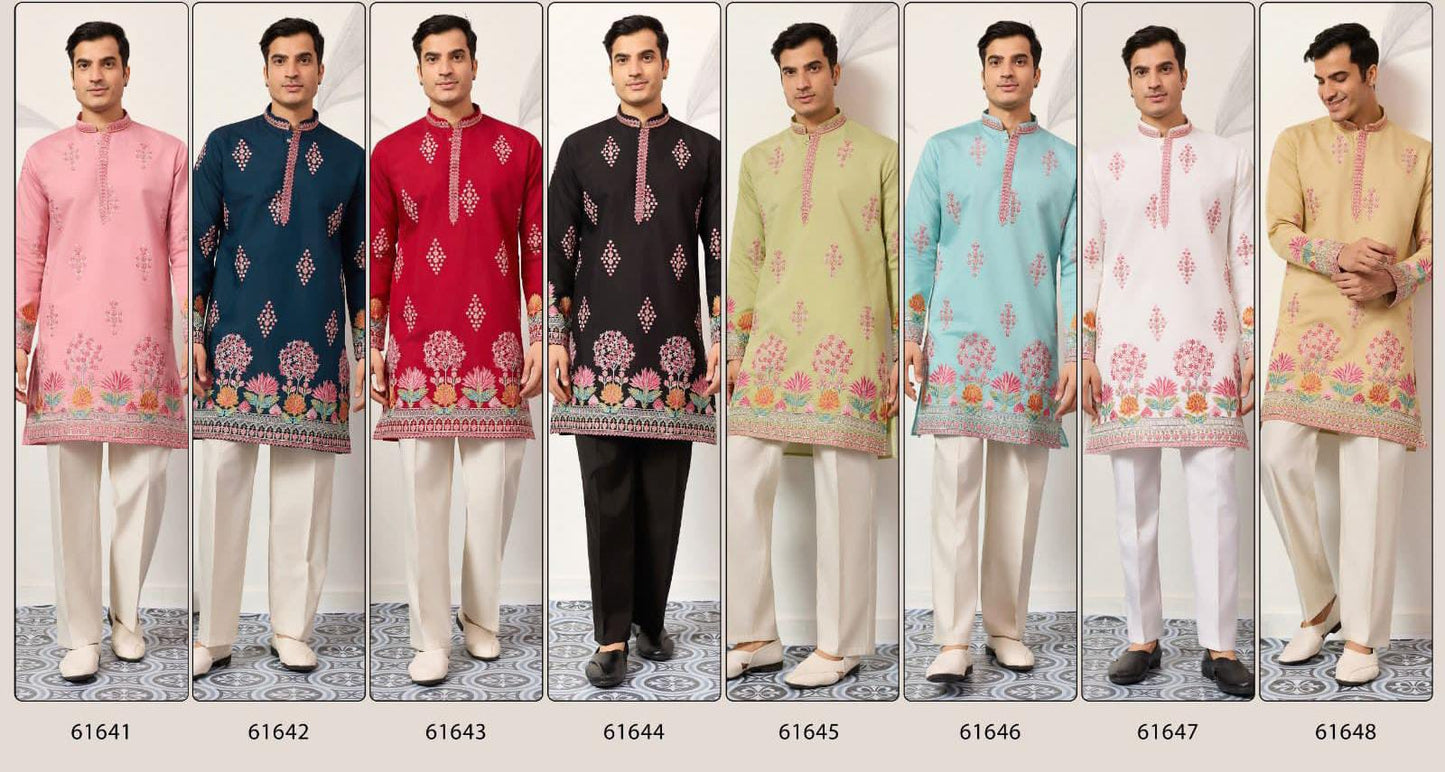 Party wear Embroidered only Kurta