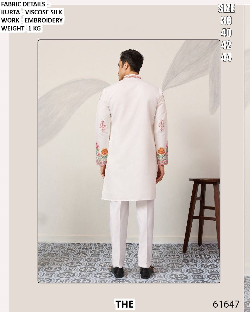Party wear Embroidered only Kurta