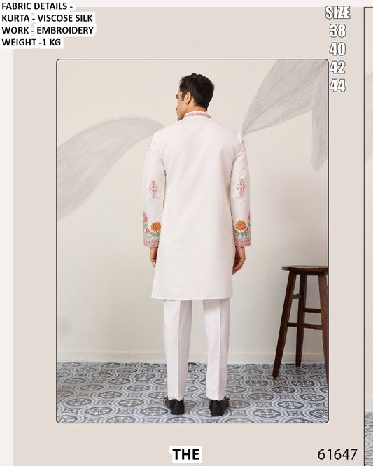 Party wear Embroidered only Kurta