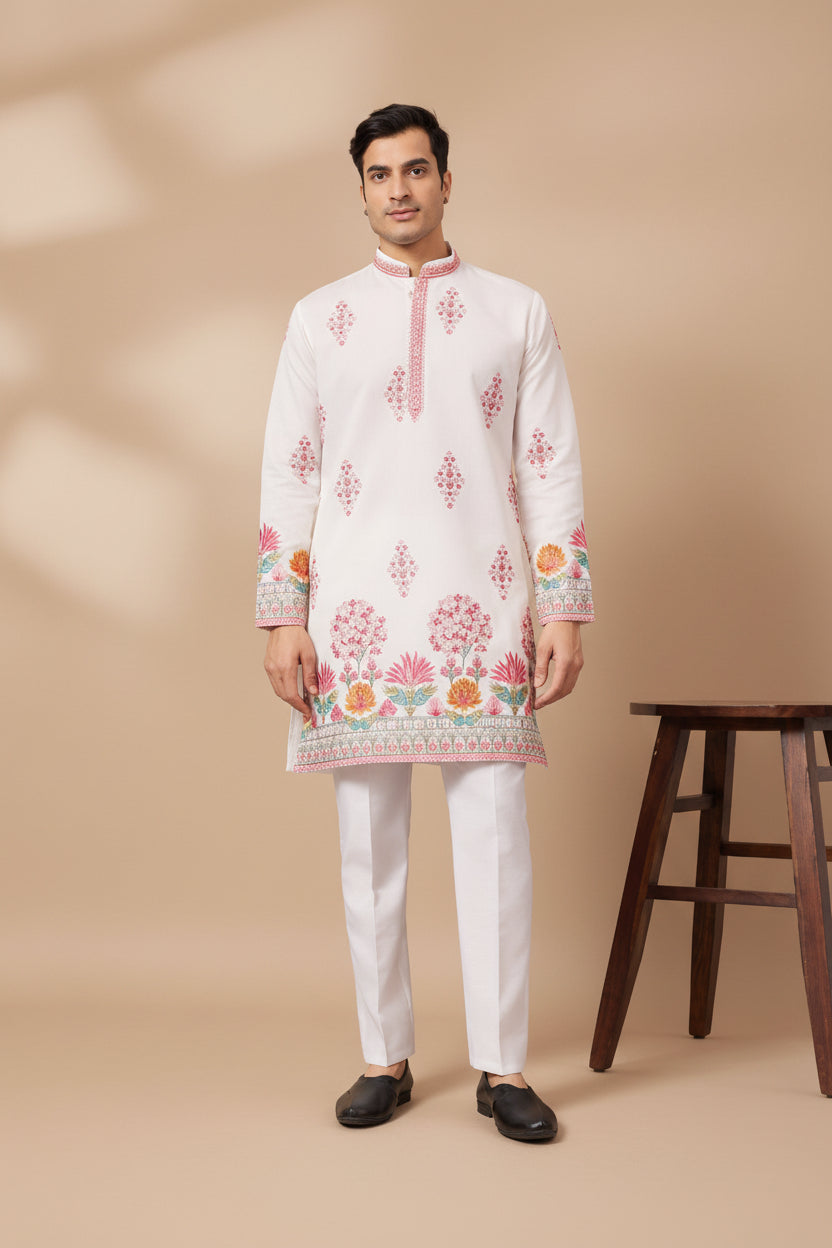 Party wear Embroidered only Kurta