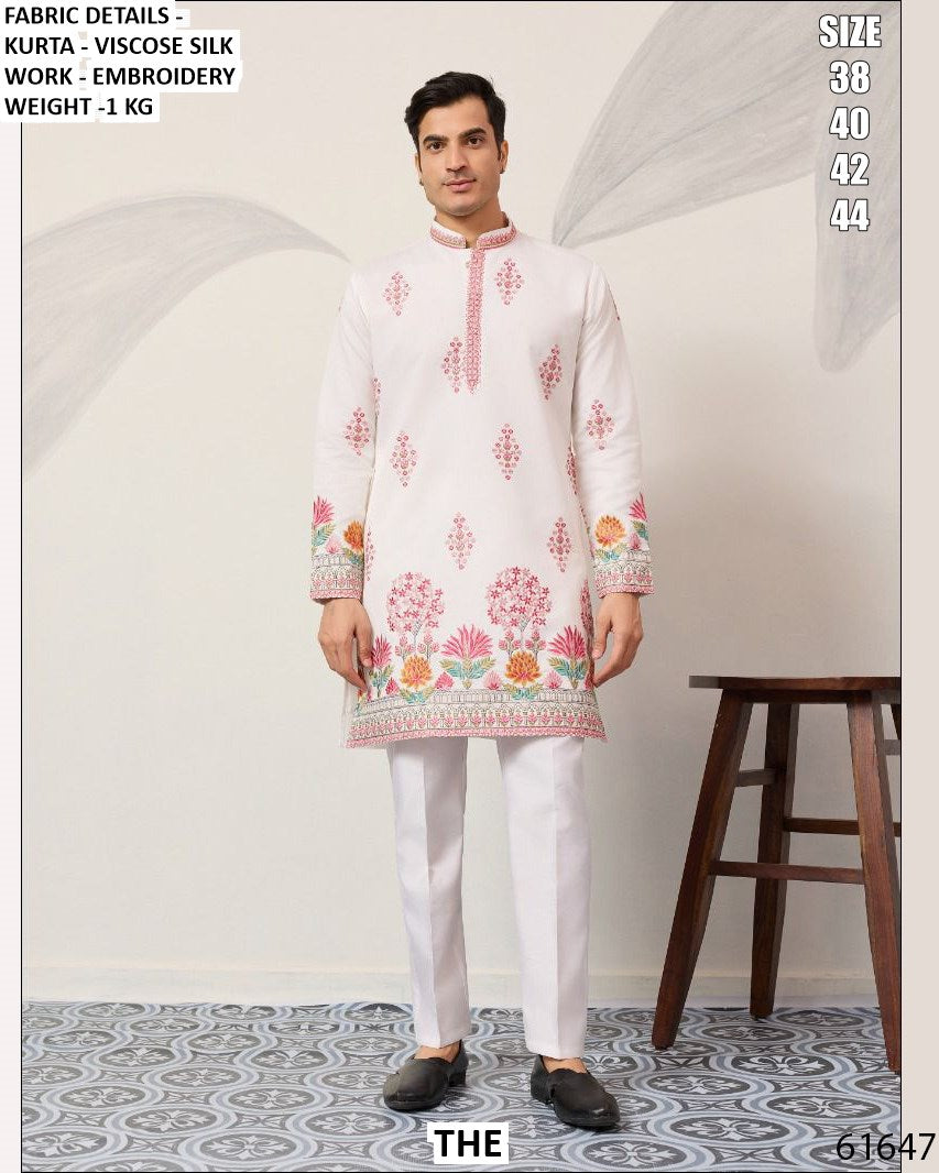 Party wear Embroidered only Kurta