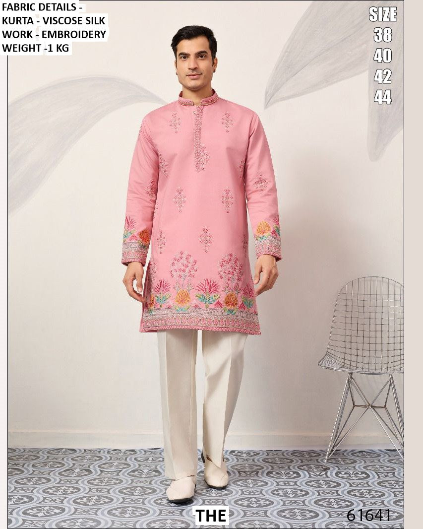 Party wear Embroidered only Kurta