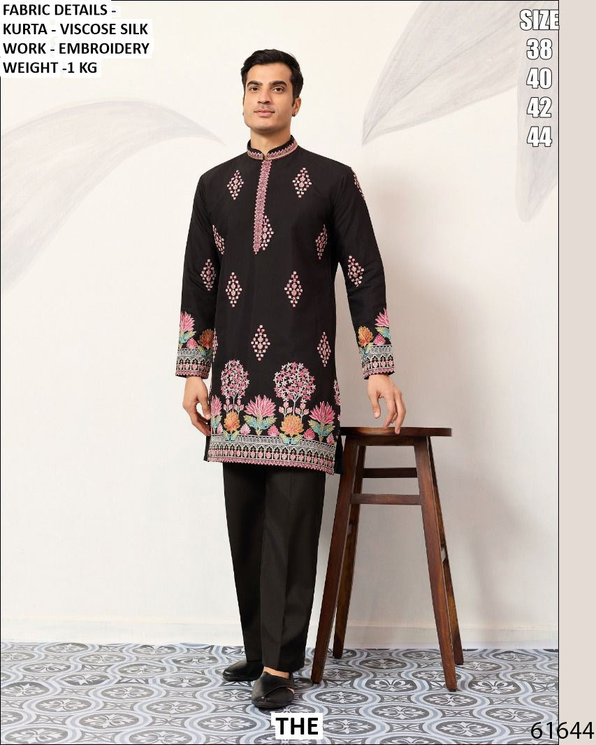 Party wear Embroidered only Kurta