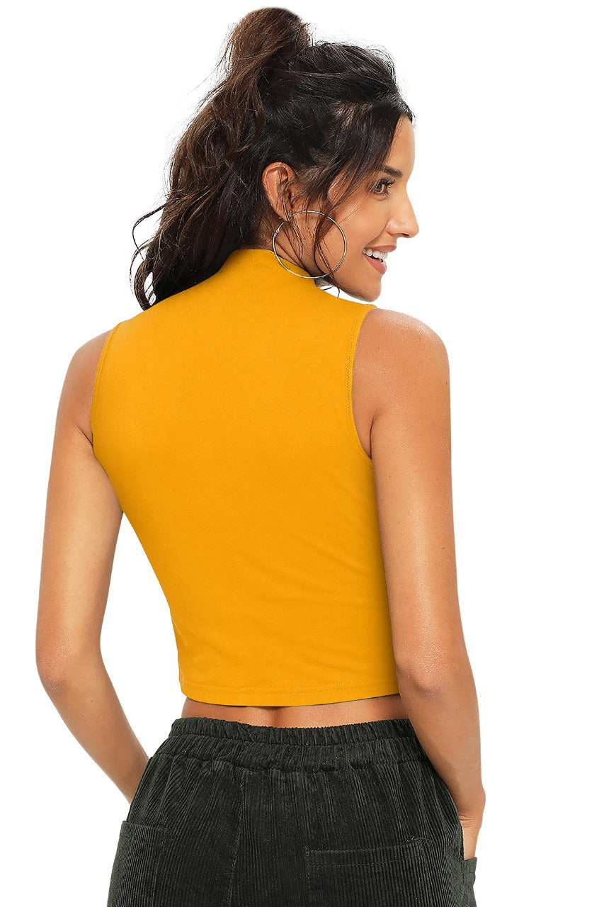 Sleeveless trendy western top collection