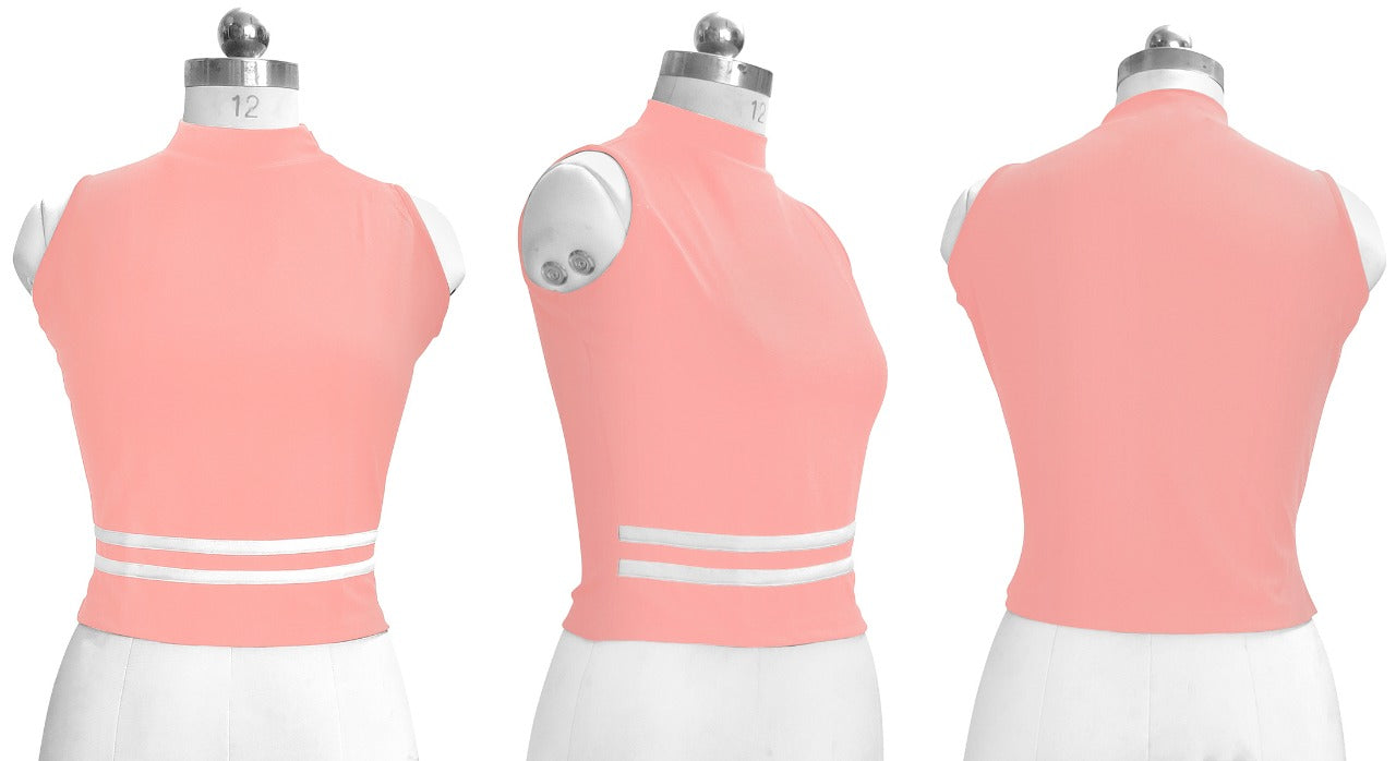 Sleeveless trendy western top collection