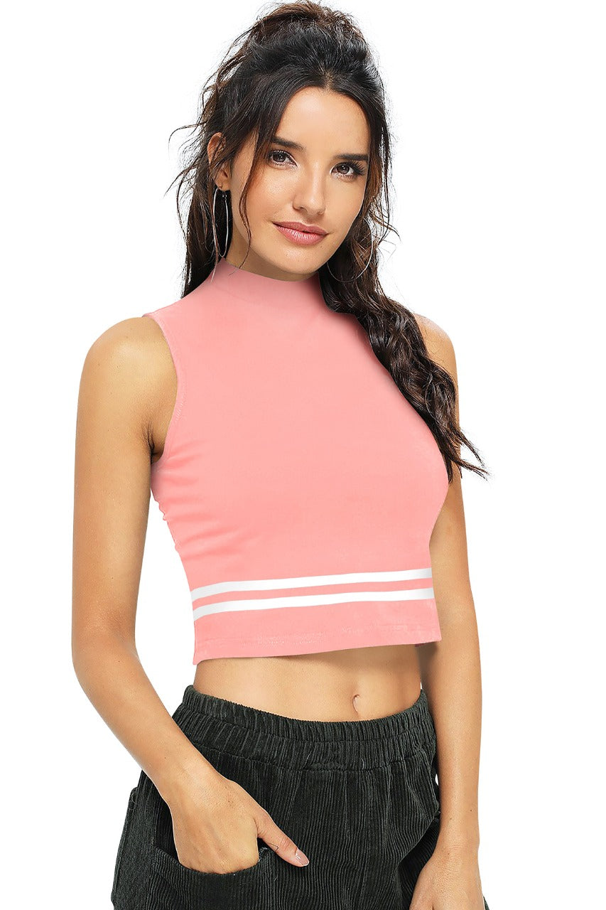 Sleeveless trendy western top collection