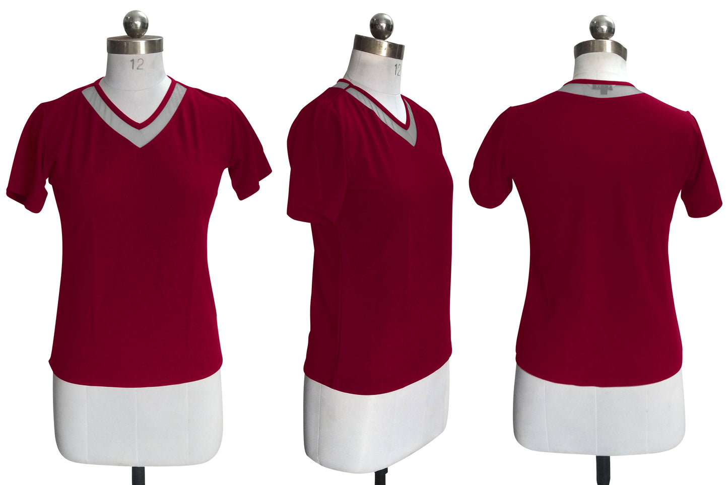 V neck modern western top collection